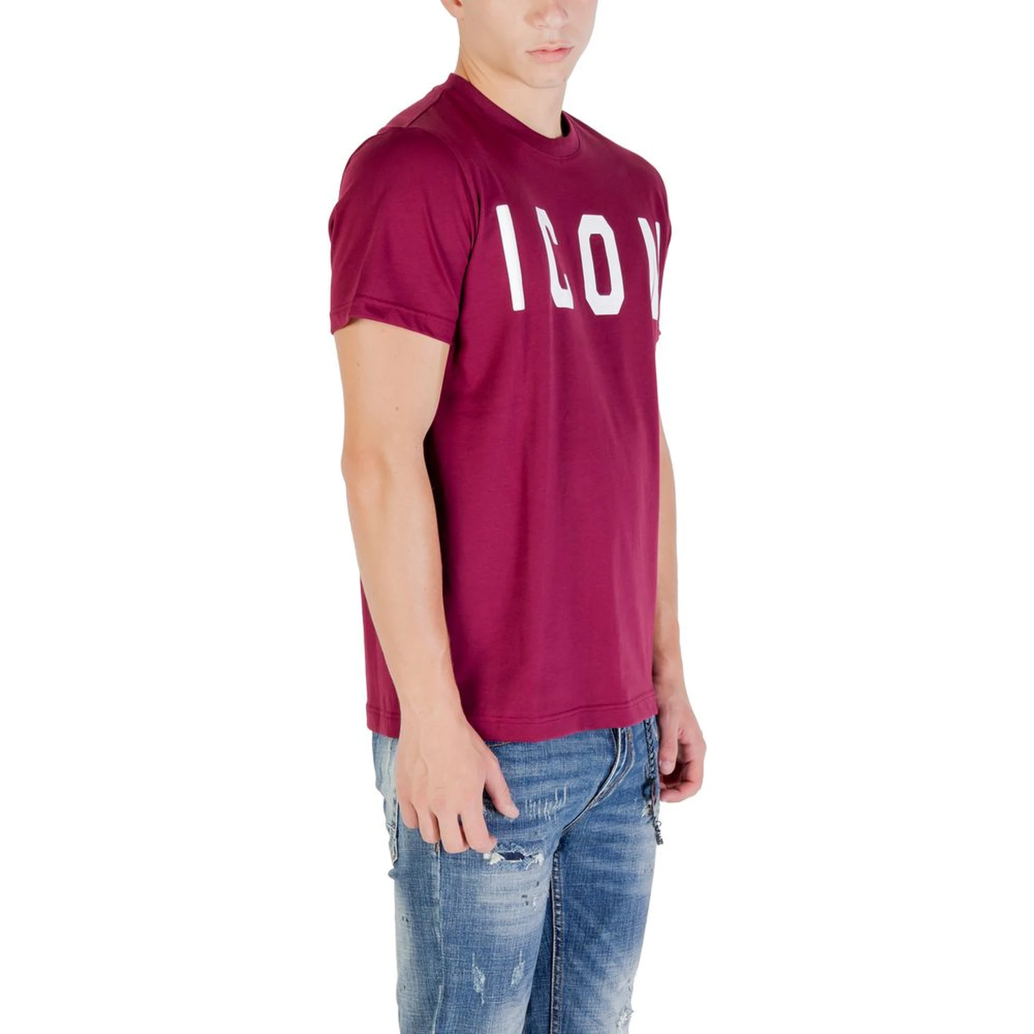 Bordeaux Cotton T-Shirt