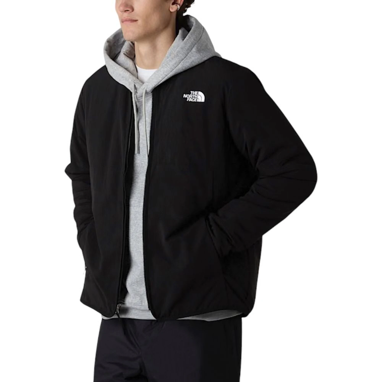 Black Nylon Coat