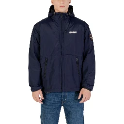 Blue Polyamide Shell Jacket