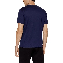 Blue Cotton T-Shirt