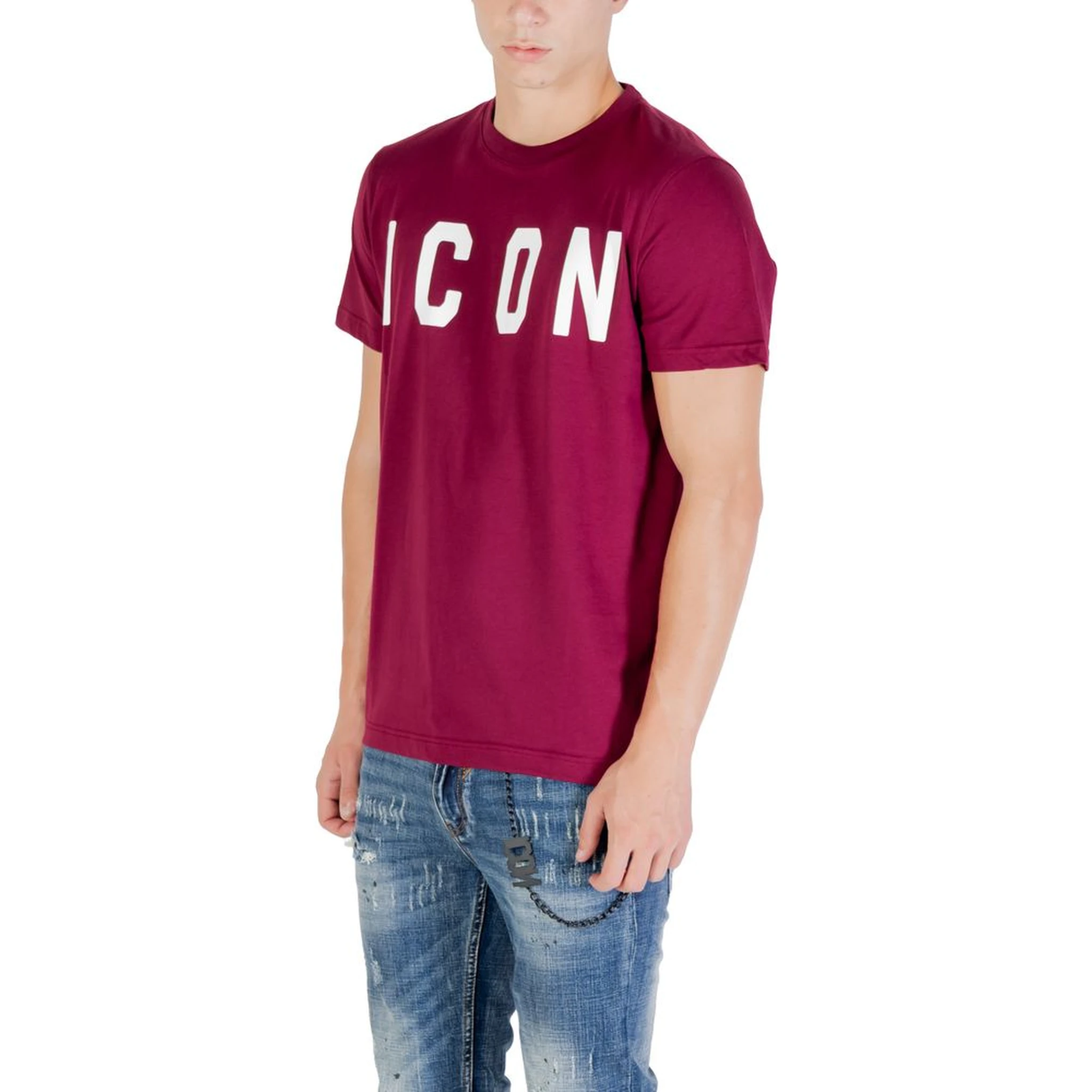 Bordeaux Cotton T-Shirt