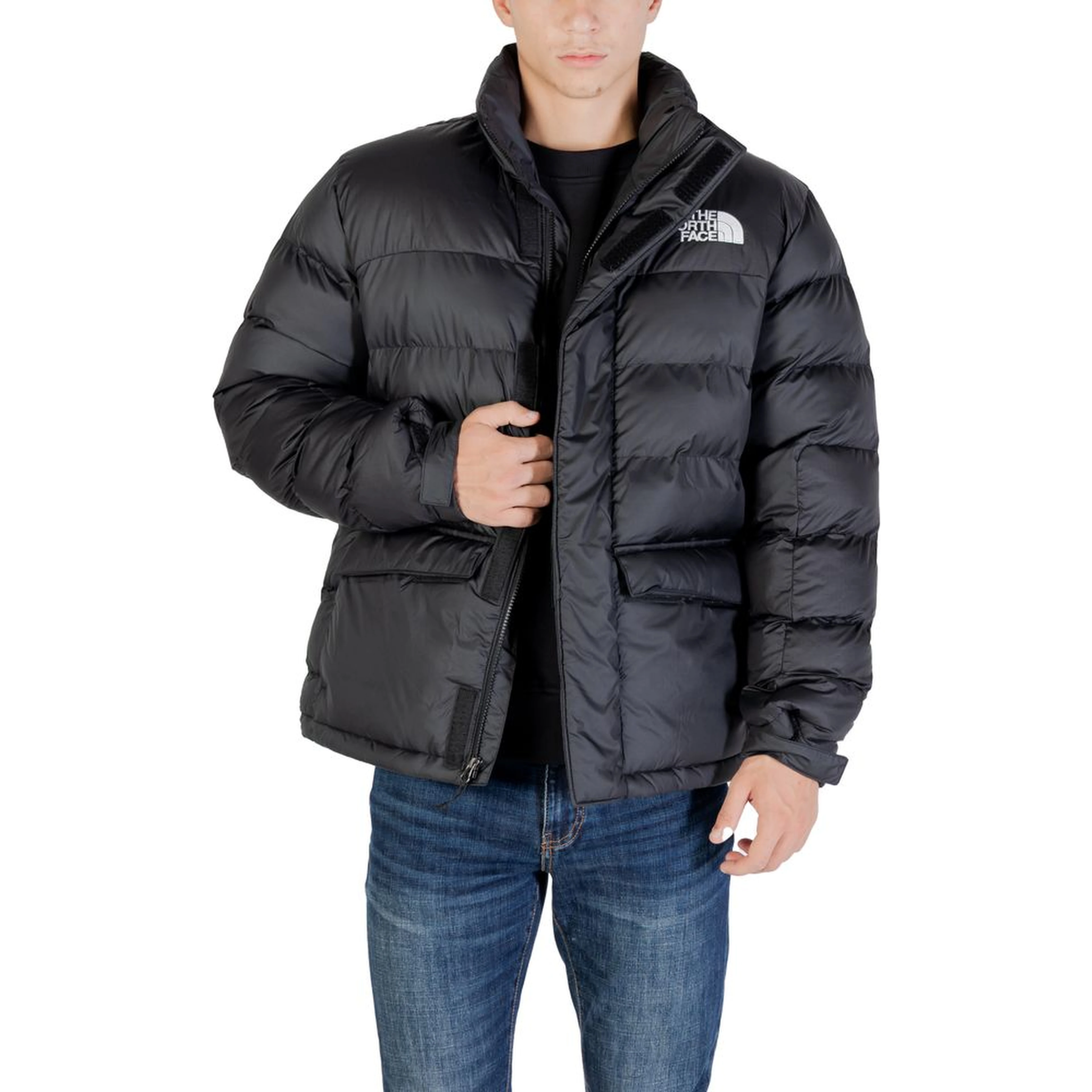 Black Polyester Coat