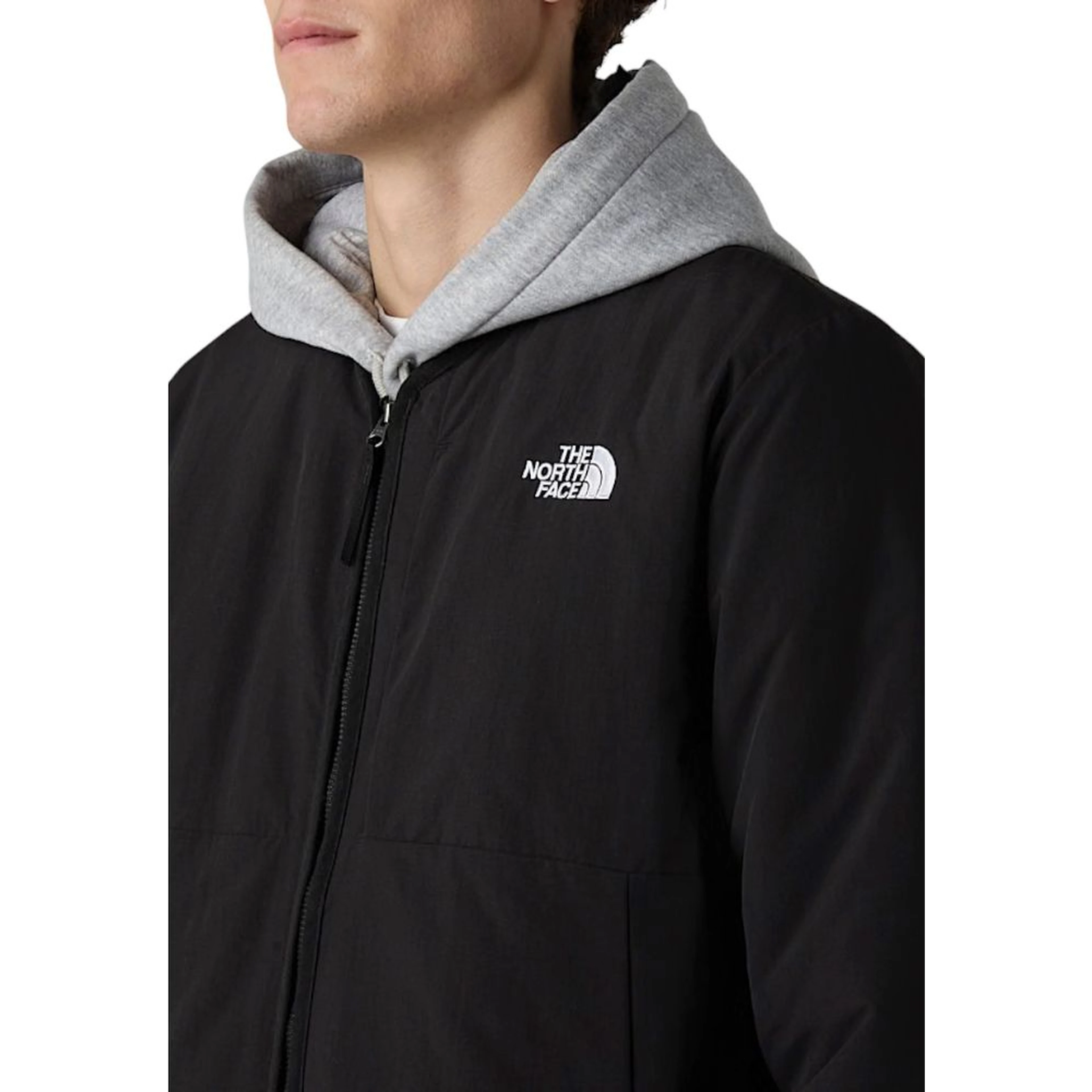 Black Nylon Coat