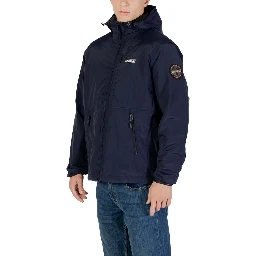 Blue Polyamide Shell Jacket