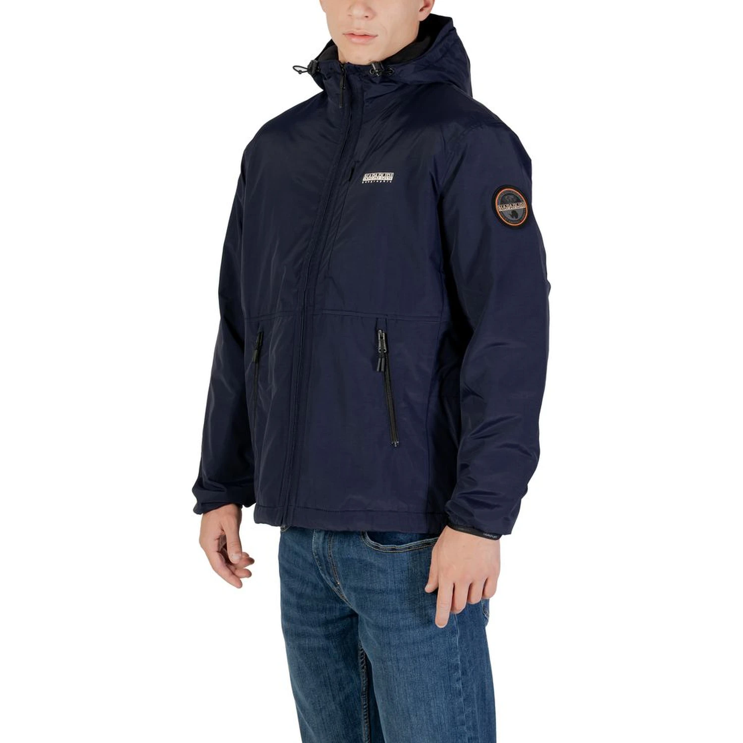 Blue Polyamide Shell Jacket