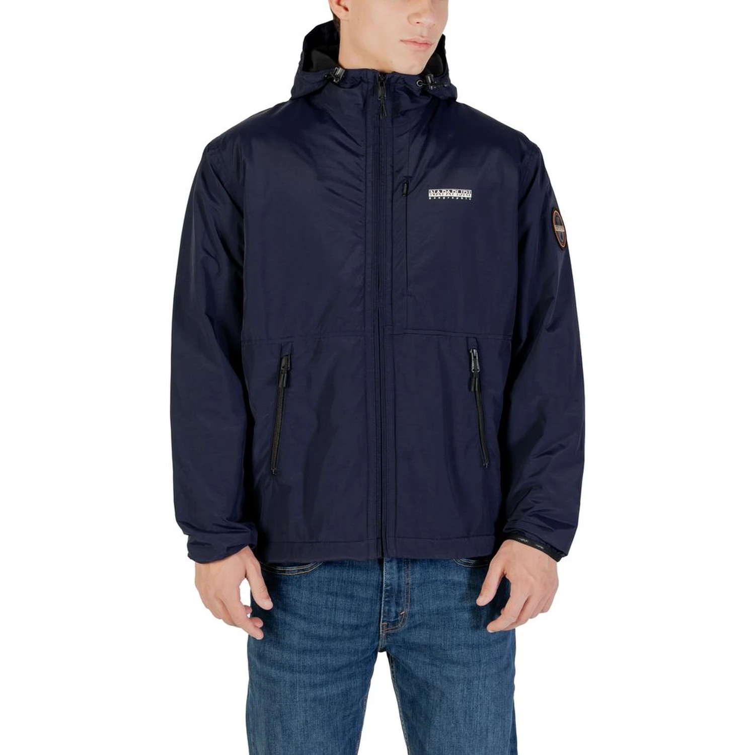 Blue Polyamide Shell Jacket