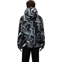 Bicolor Recycled Polyester Shell Jacket