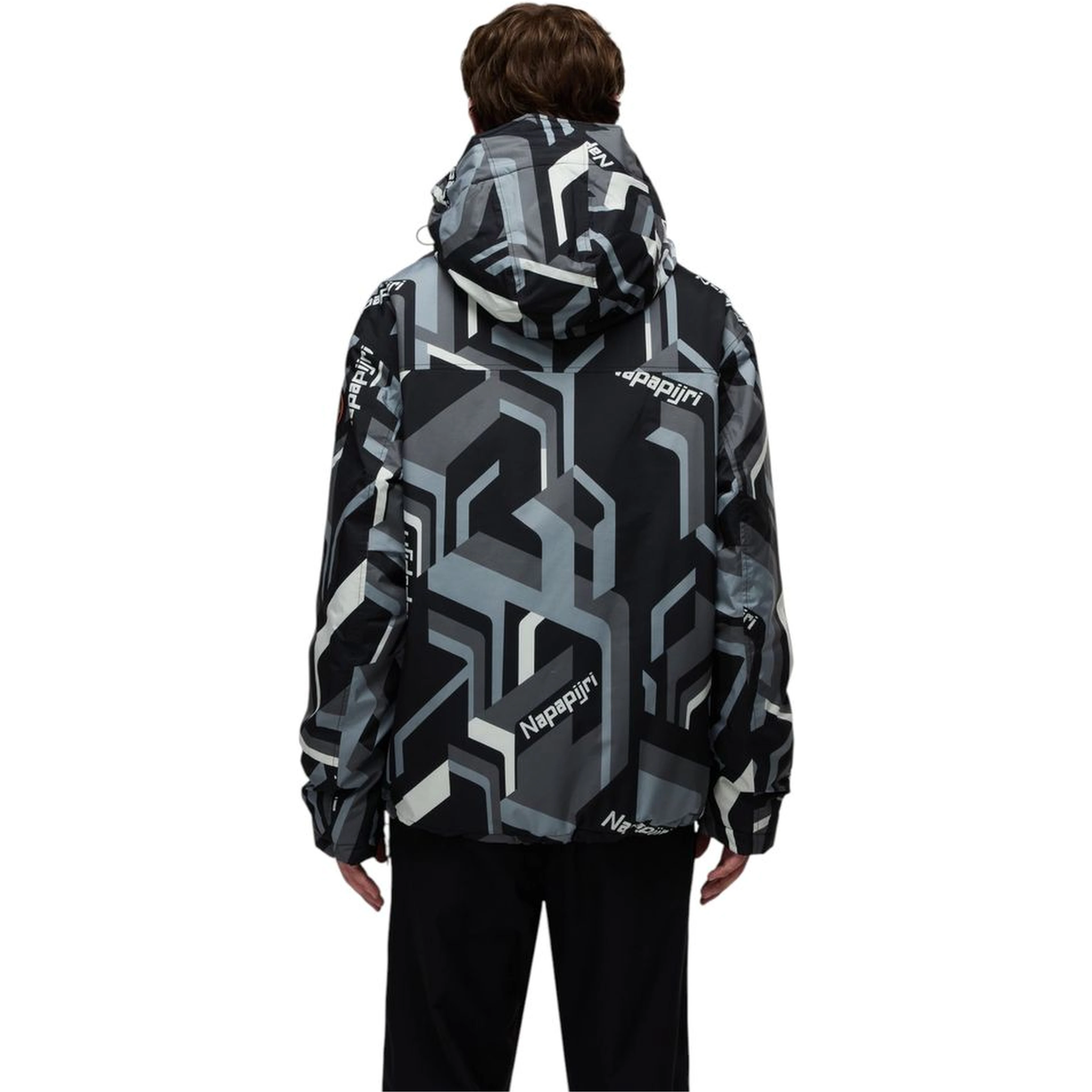 Bicolor Recycled Polyester Shell Jacket