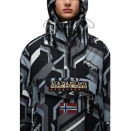 Bicolor Recycled Polyester Shell Jacket