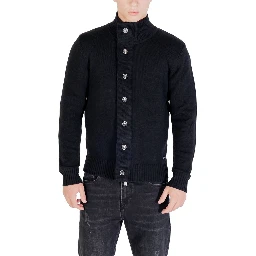 Black Marabou Sweatshirt