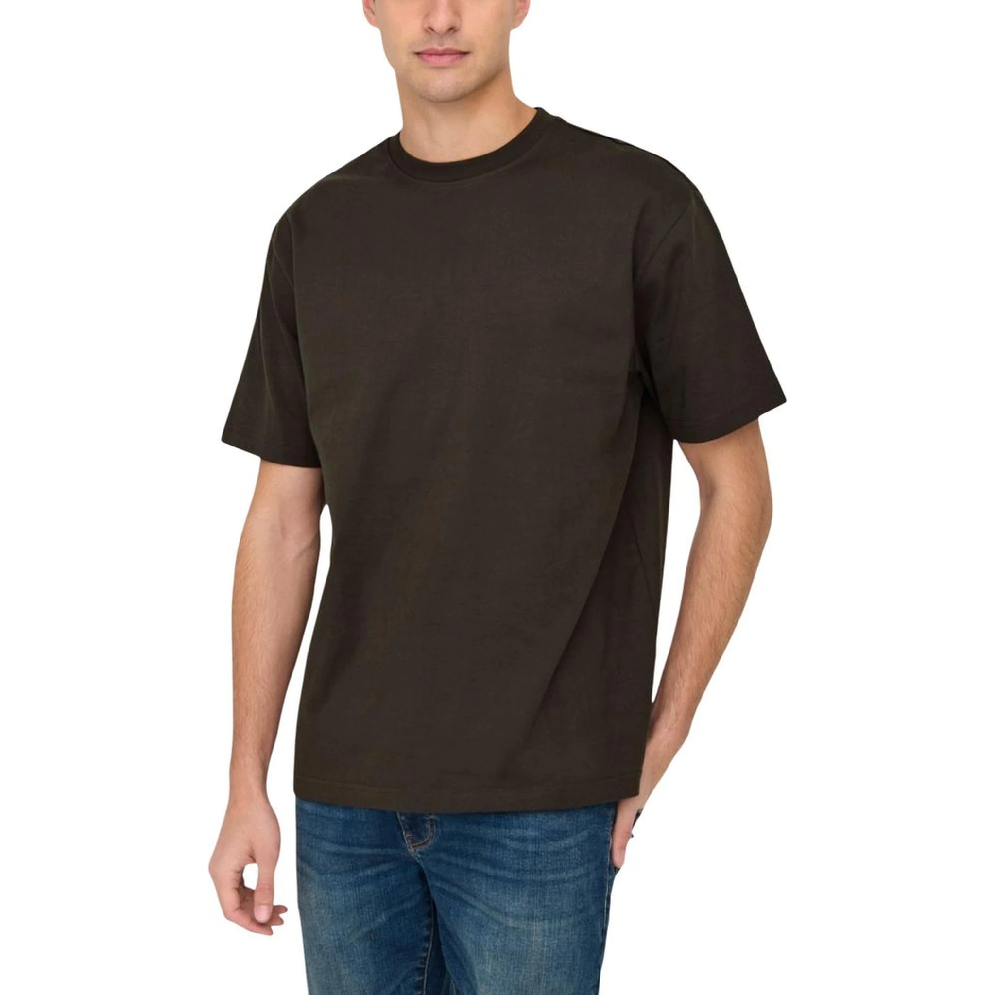 Brown Organic Cotton T-Shirt