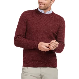 Bordeaux Wool Sweatshirt