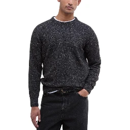 Black Wool Sweatshirt