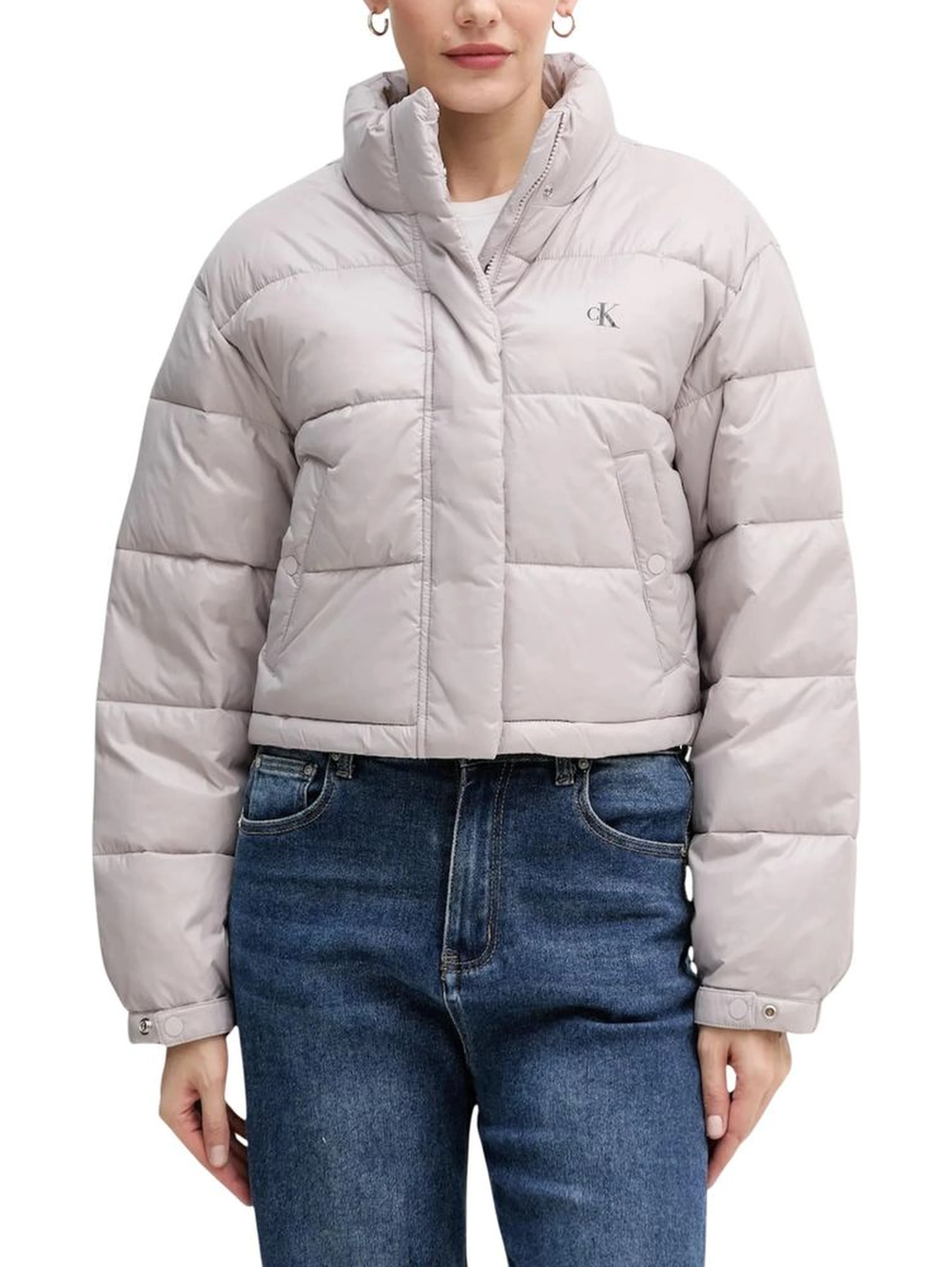 Purple Polyamide Jackets And Coat