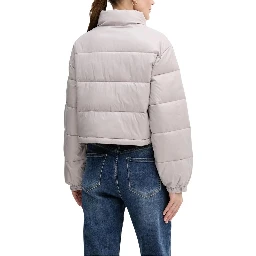 Purple Polyamide Jackets And Coat