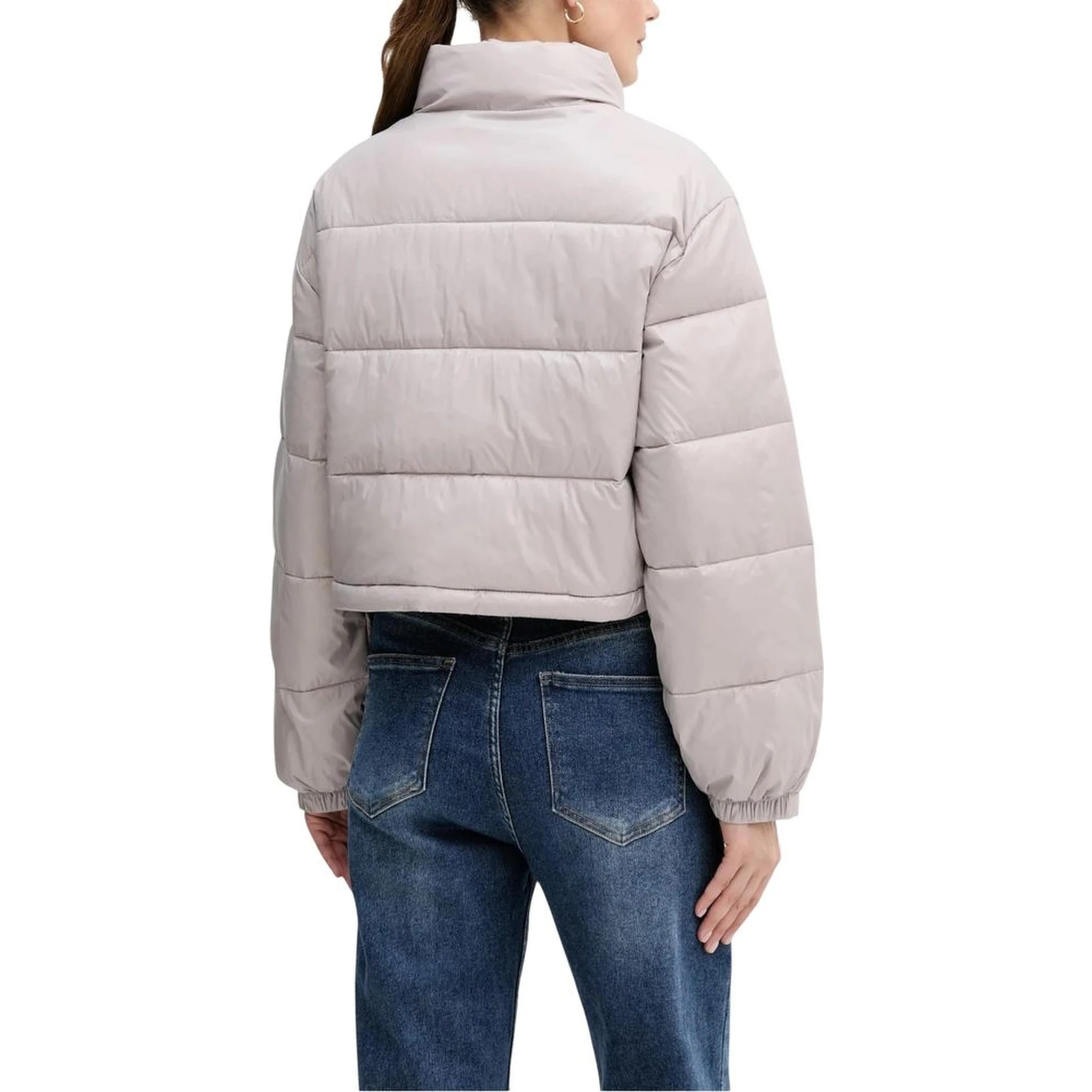 Purple Polyamide Jackets And Coat