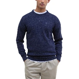 Blue Wool Sweatshirt