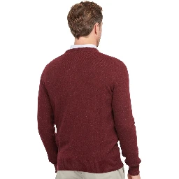 Bordeaux Wool Sweatshirt
