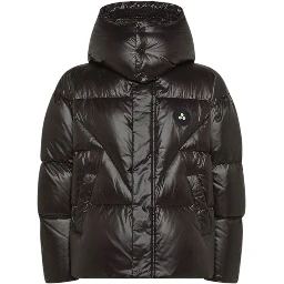 Black Polyamide Jackets And Coat