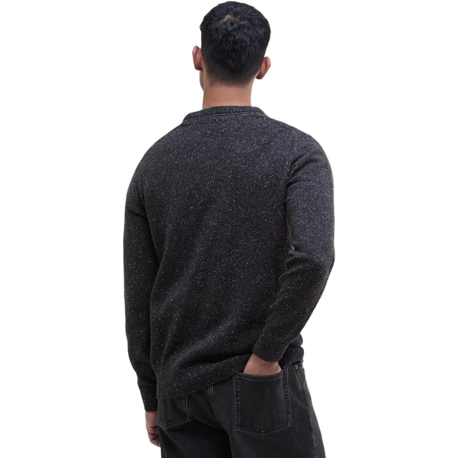 Black Wool Sweatshirt