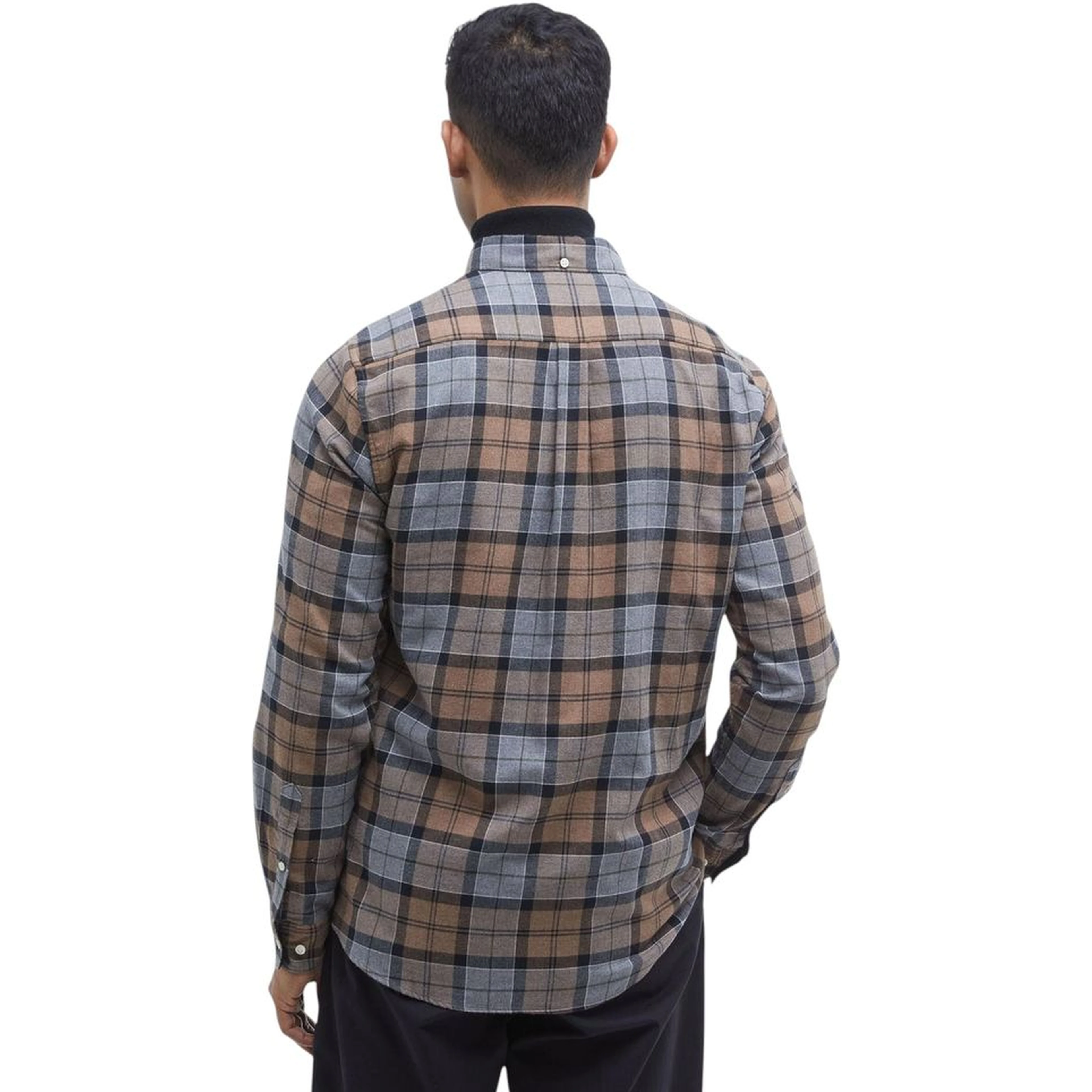 Beige Cotton Pattern Shirt