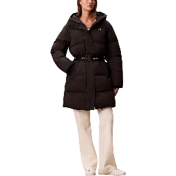 Black Polyamide Coat