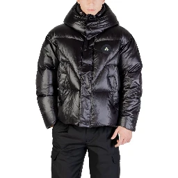Black Polyamide Jackets And Coat