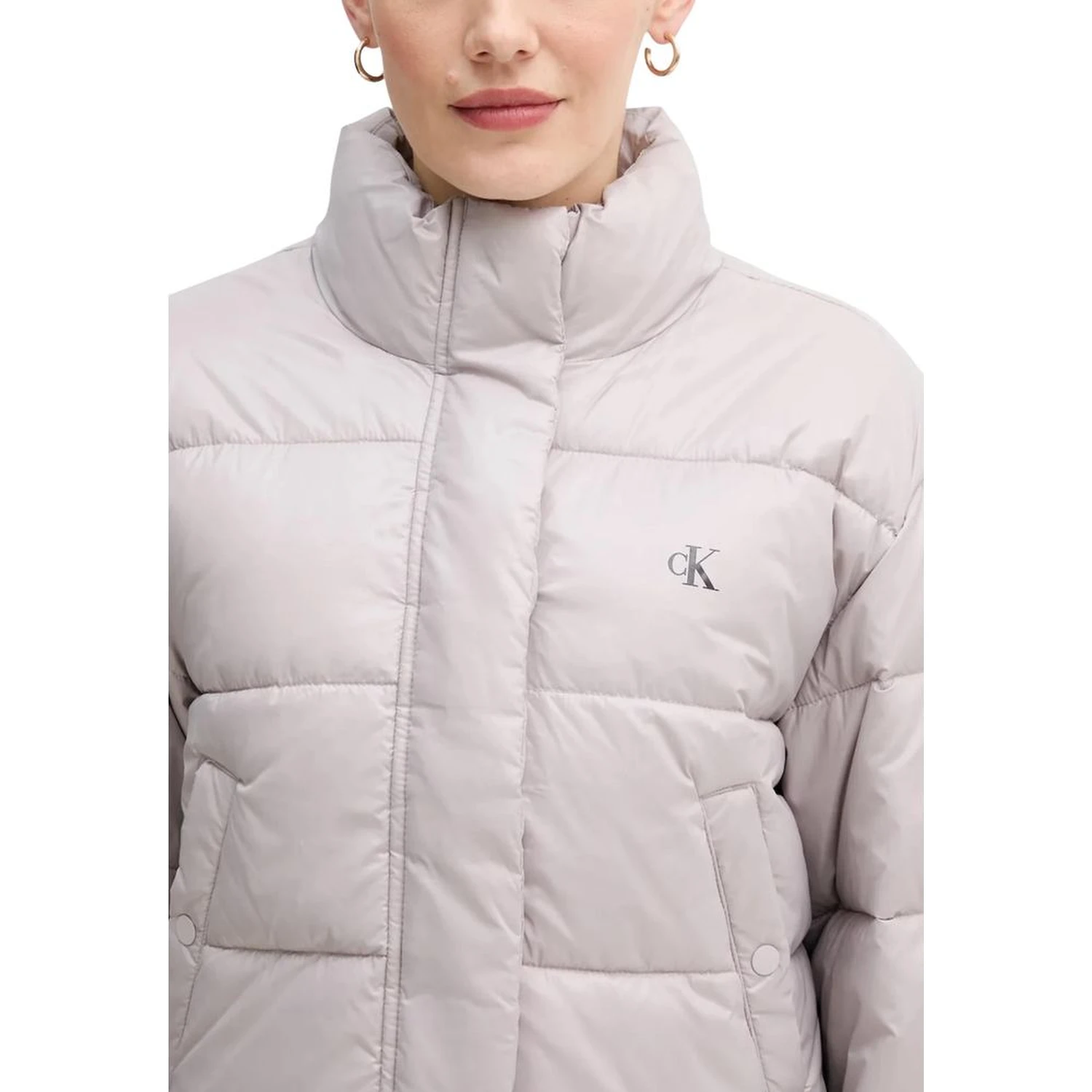 Purple Polyamide Jackets And Coat