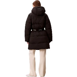 Black Polyamide Coat