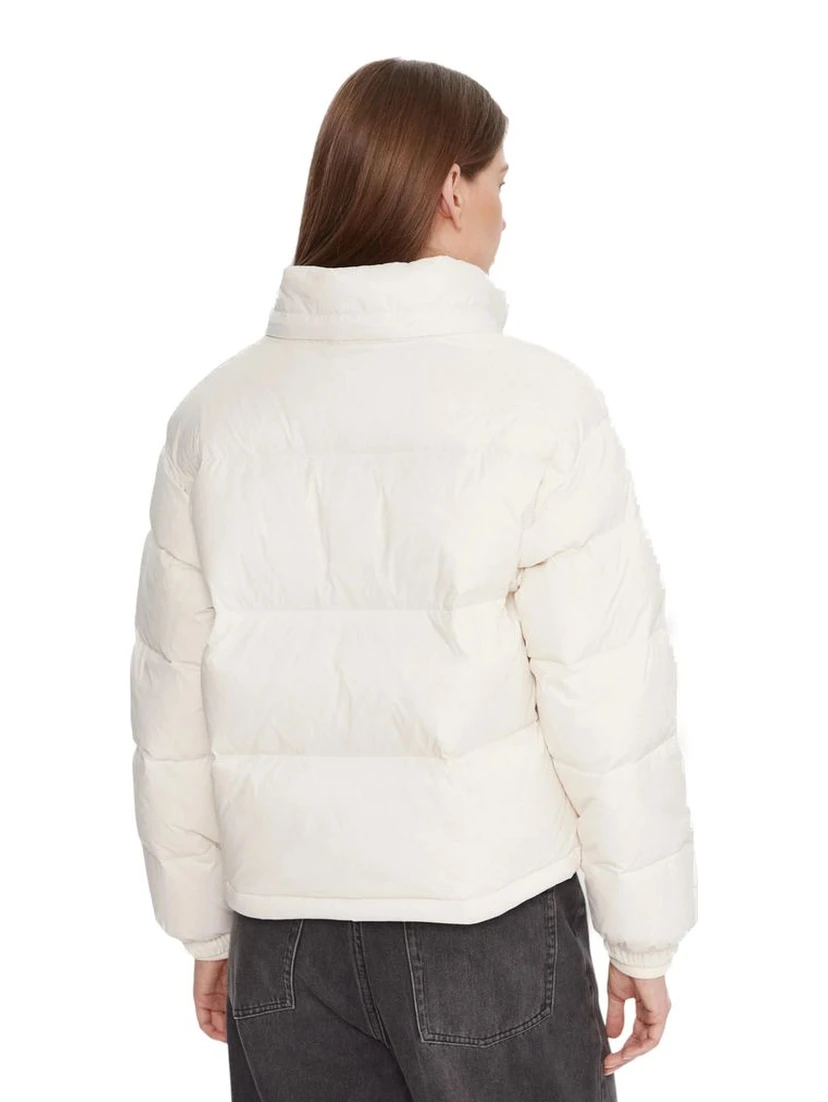 Cream Polyamide Coat