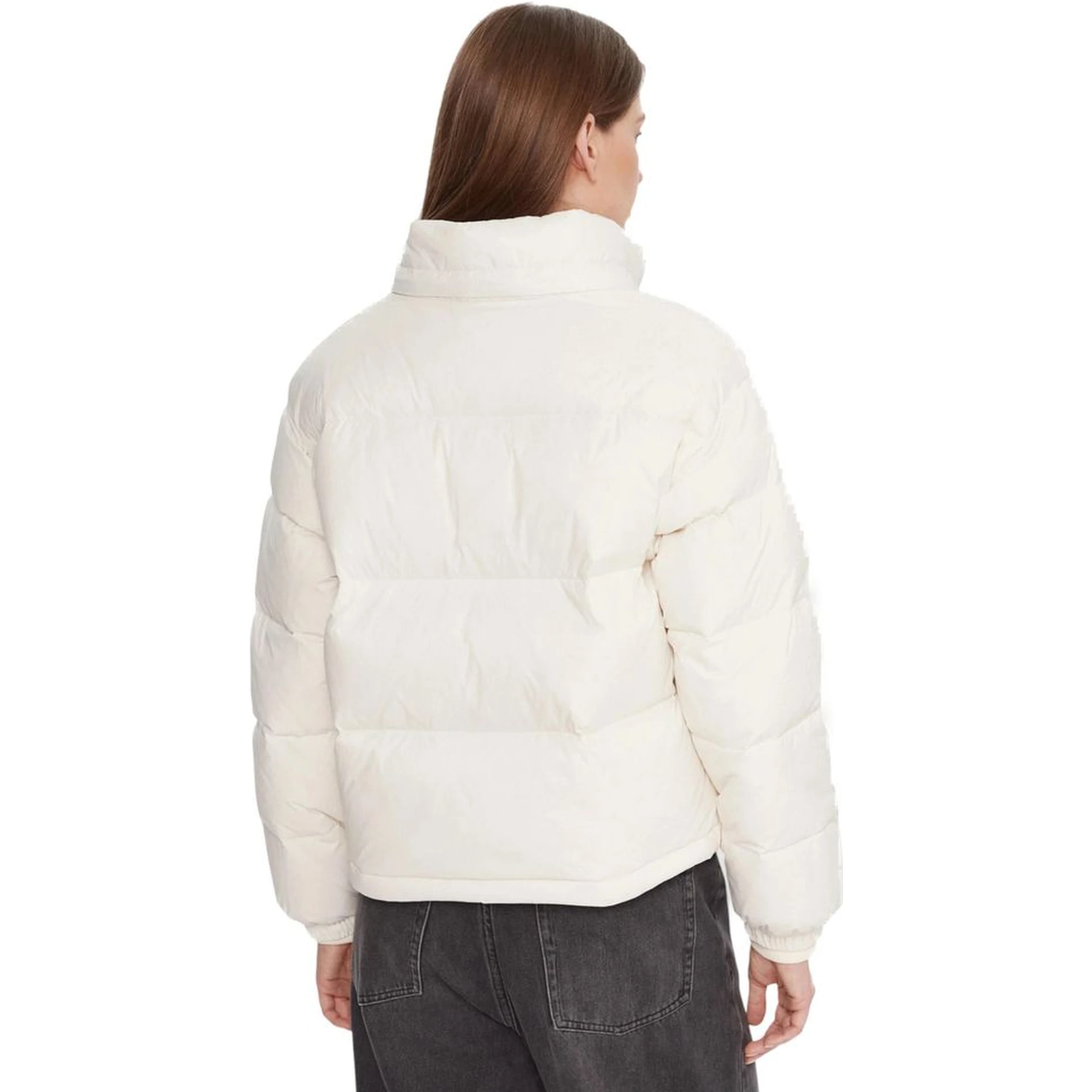 Cream Polyamide Coat