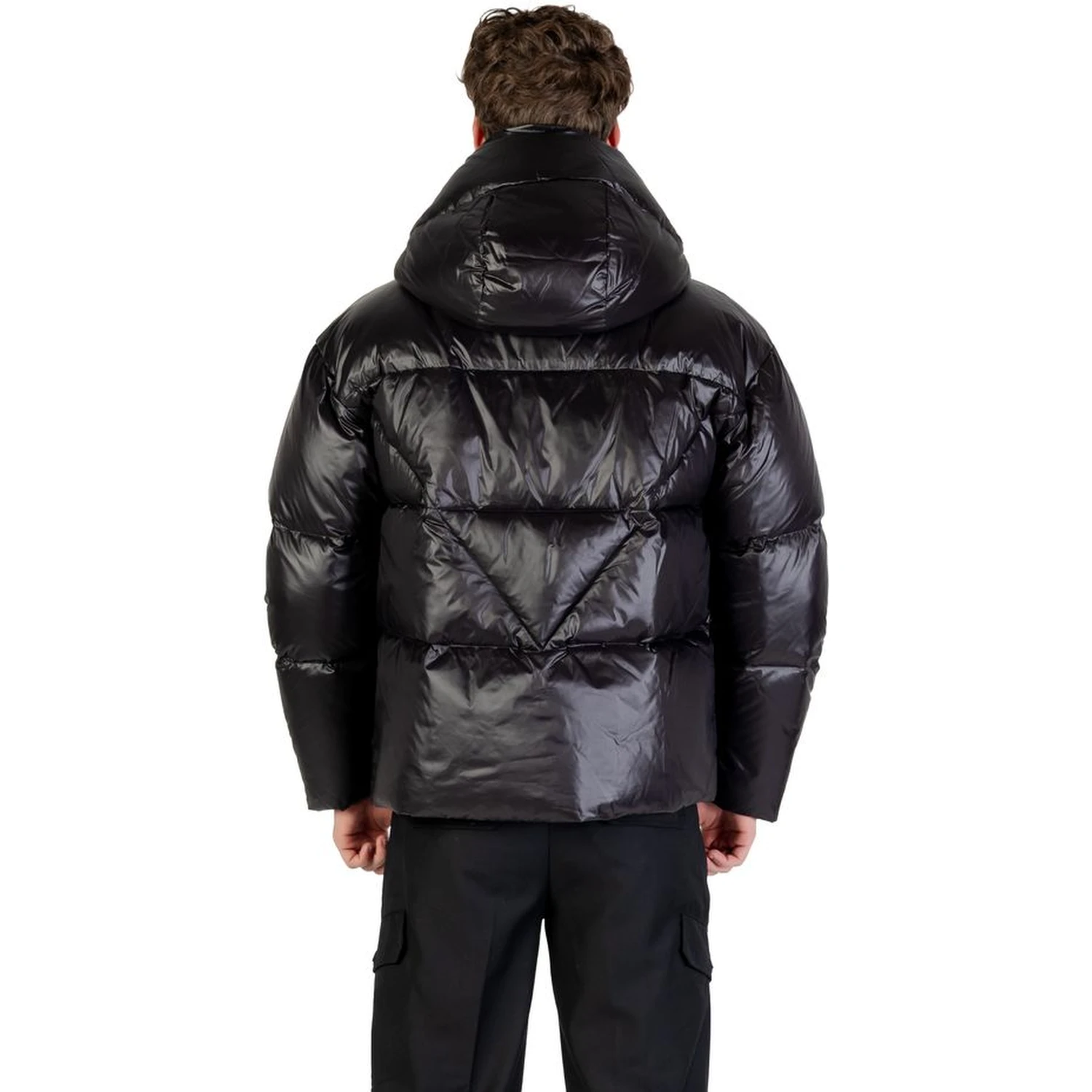 Black Polyamide Jackets And Coat