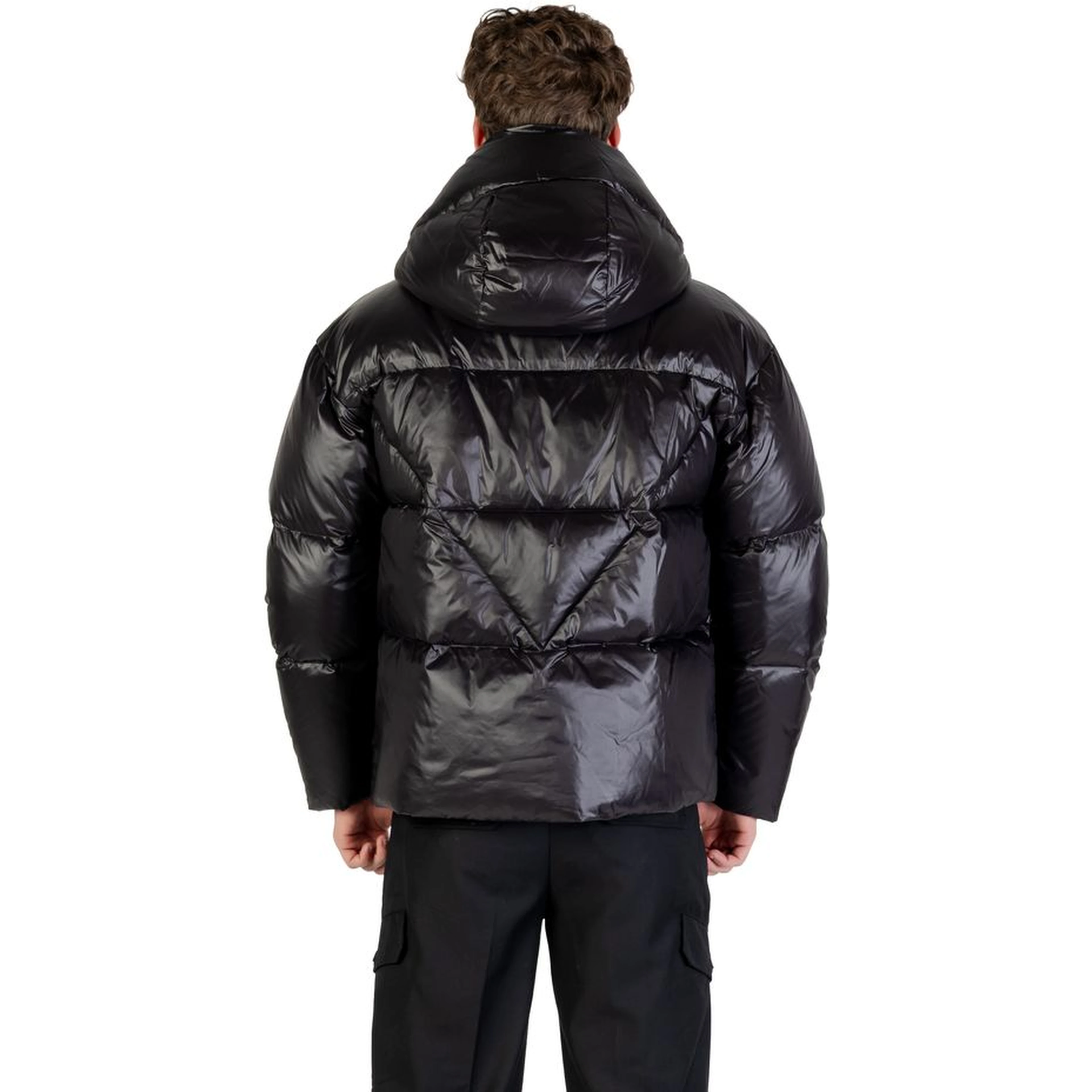Black Polyamide Jackets And Coat