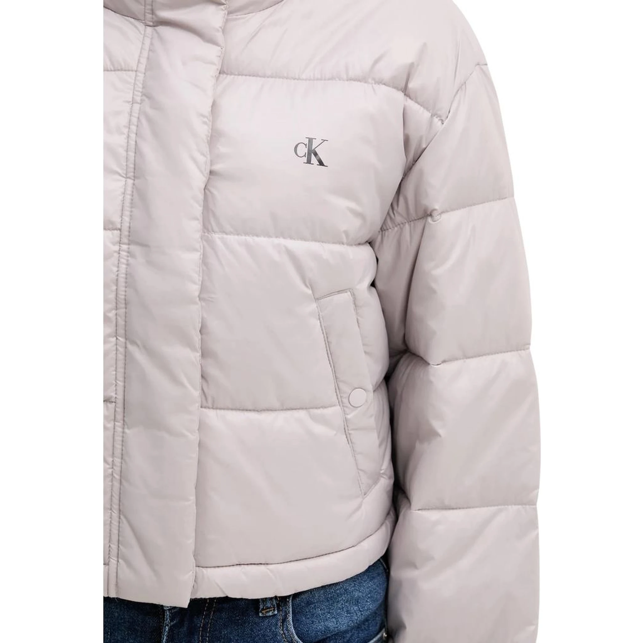 Purple Polyamide Jackets And Coat