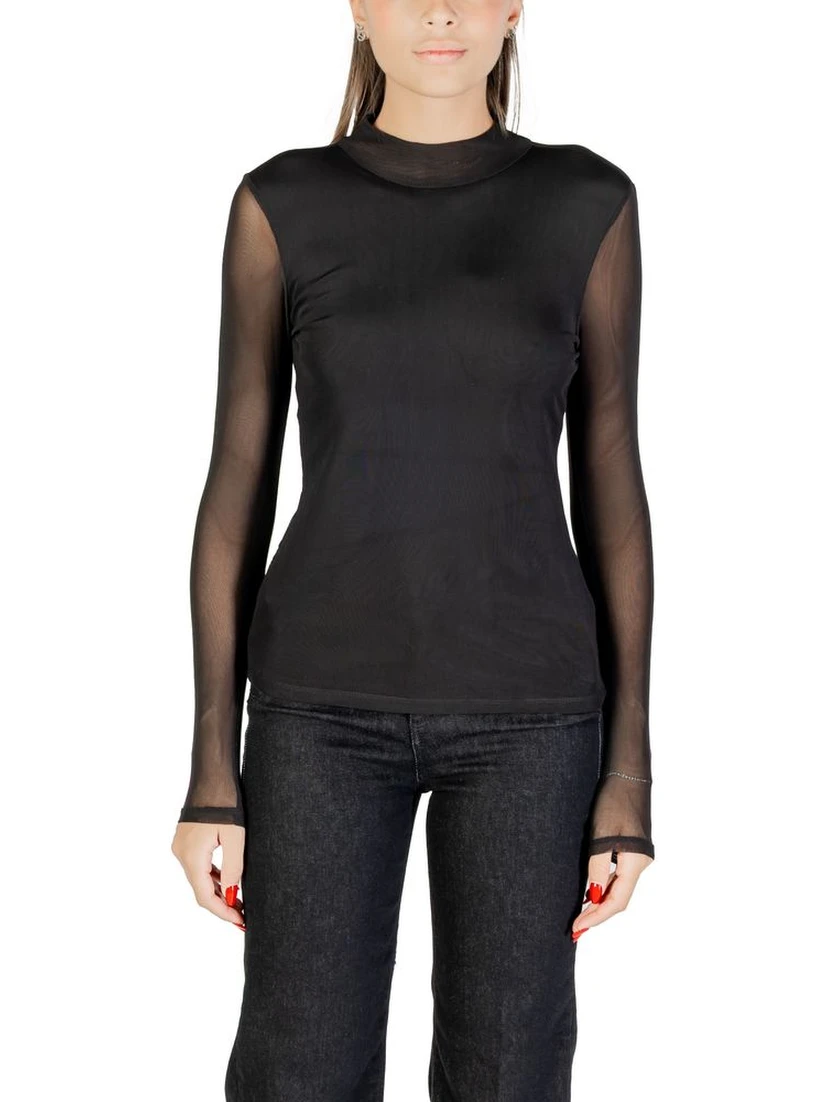 Black Recycled Polyester Shirt