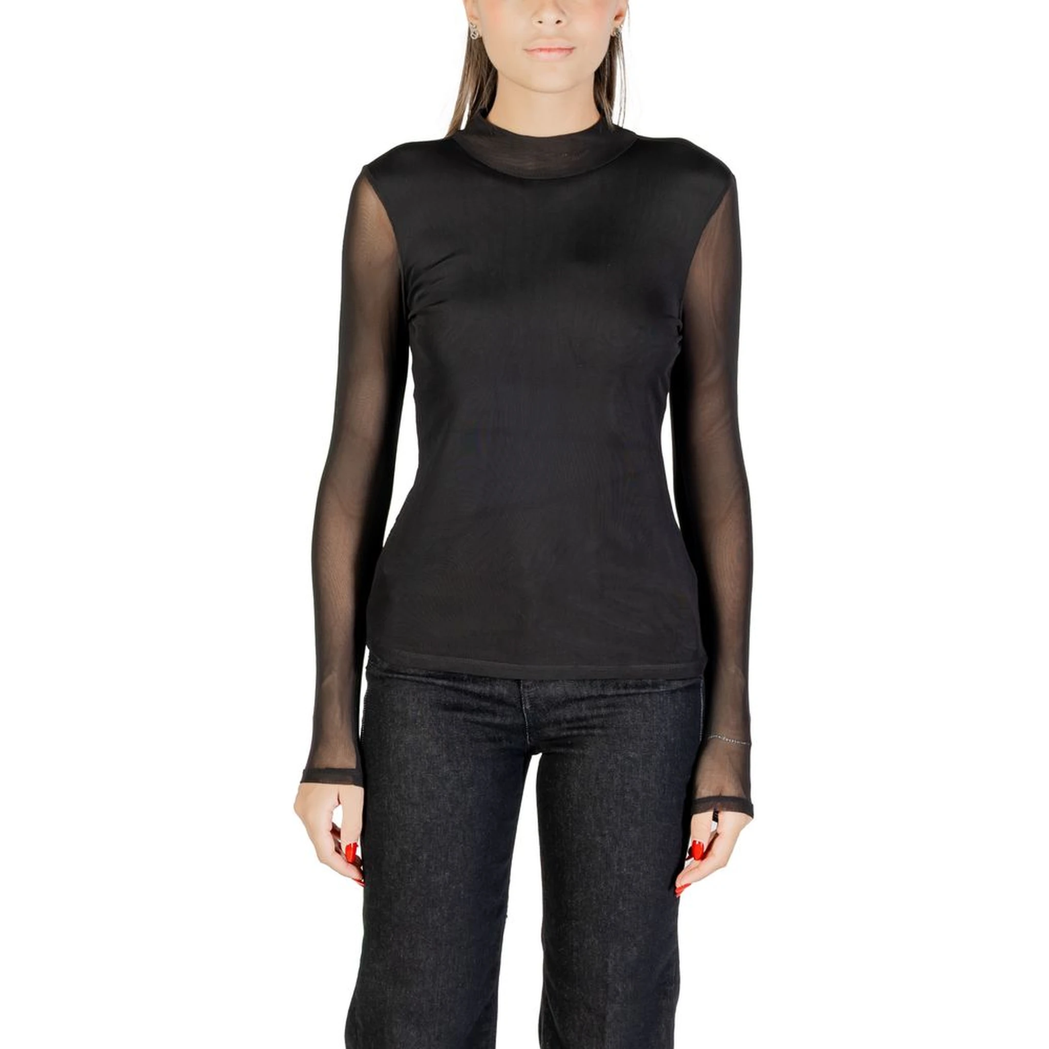 Black Recycled Polyester Shirt
