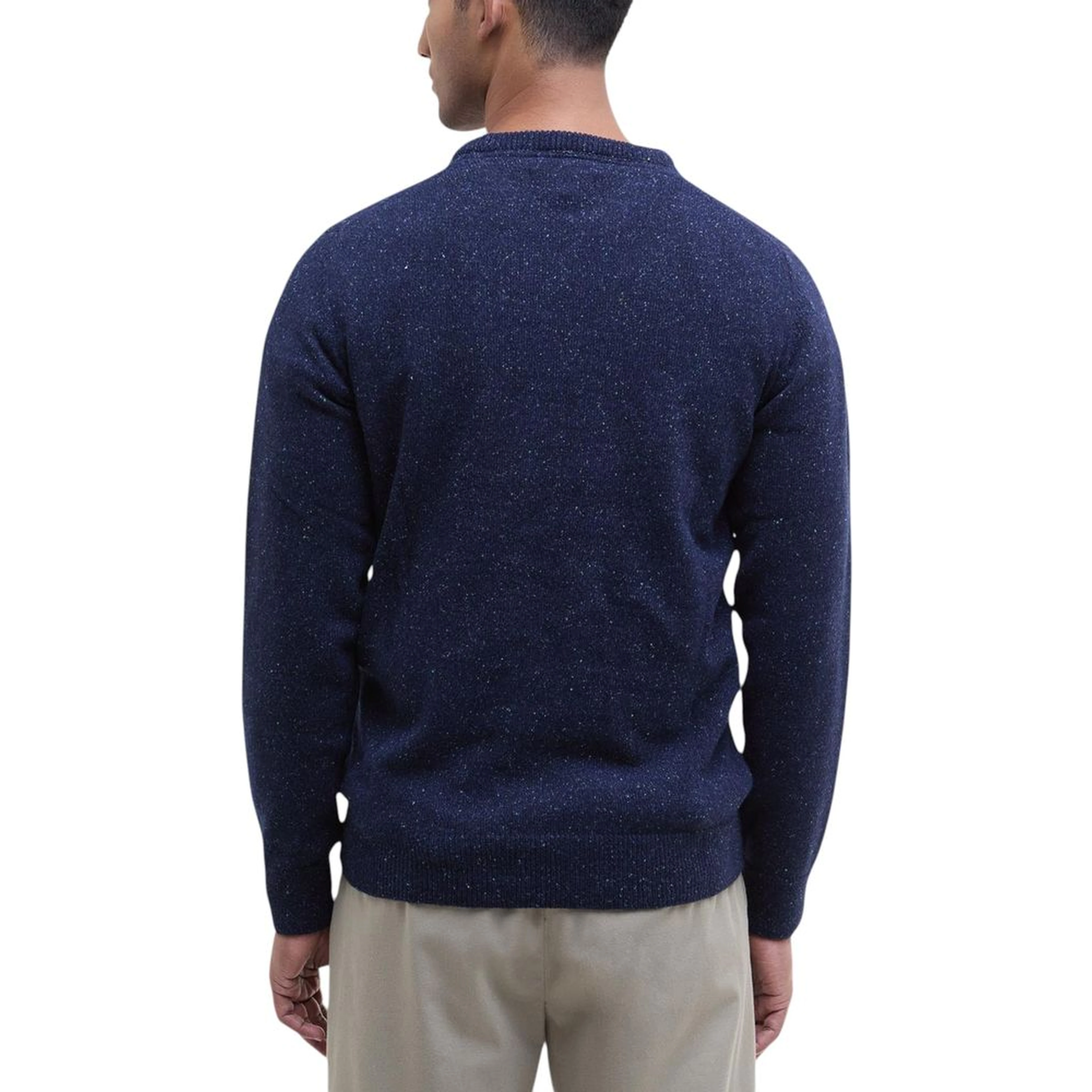 Blue Wool Sweatshirt