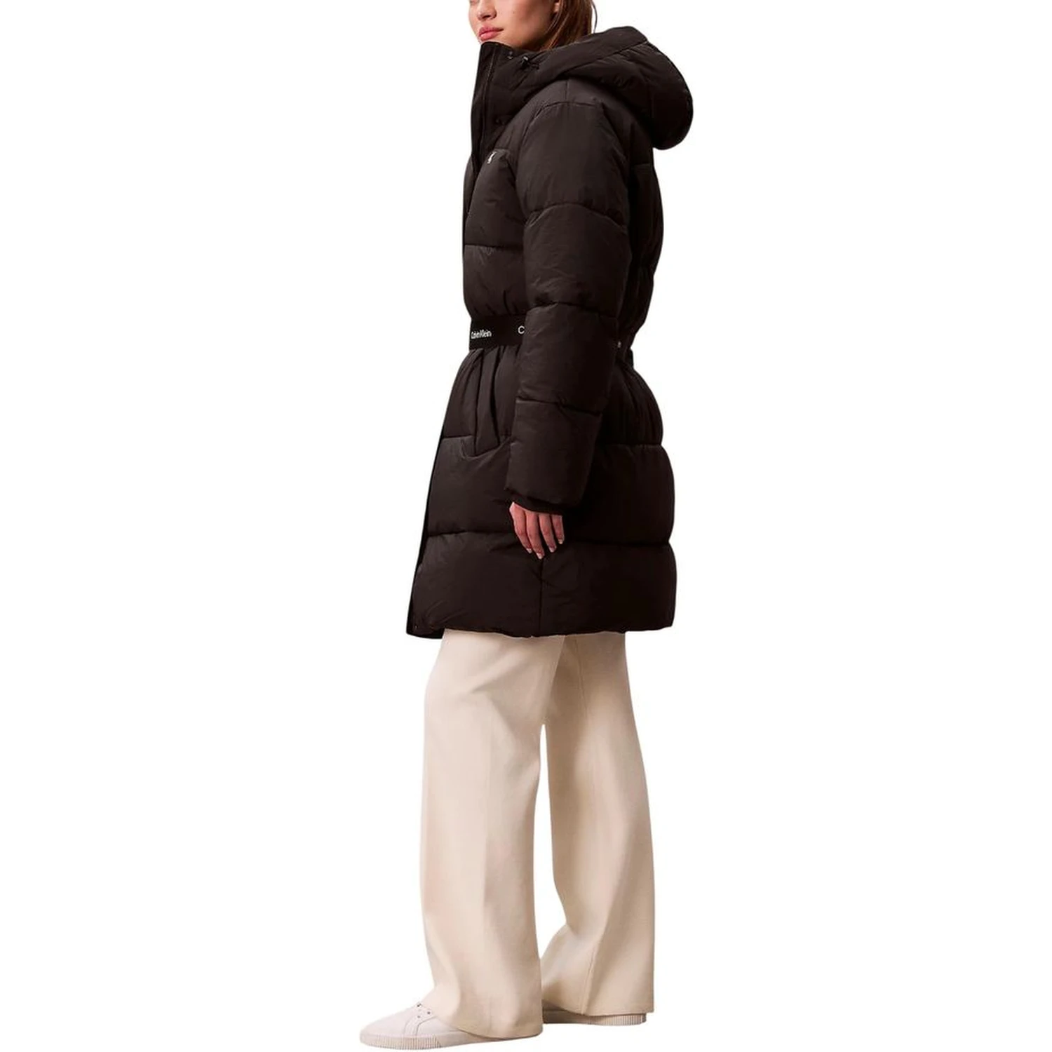 Black Polyamide Coat