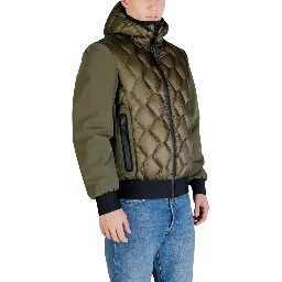 Bicolor Polyamide Coat