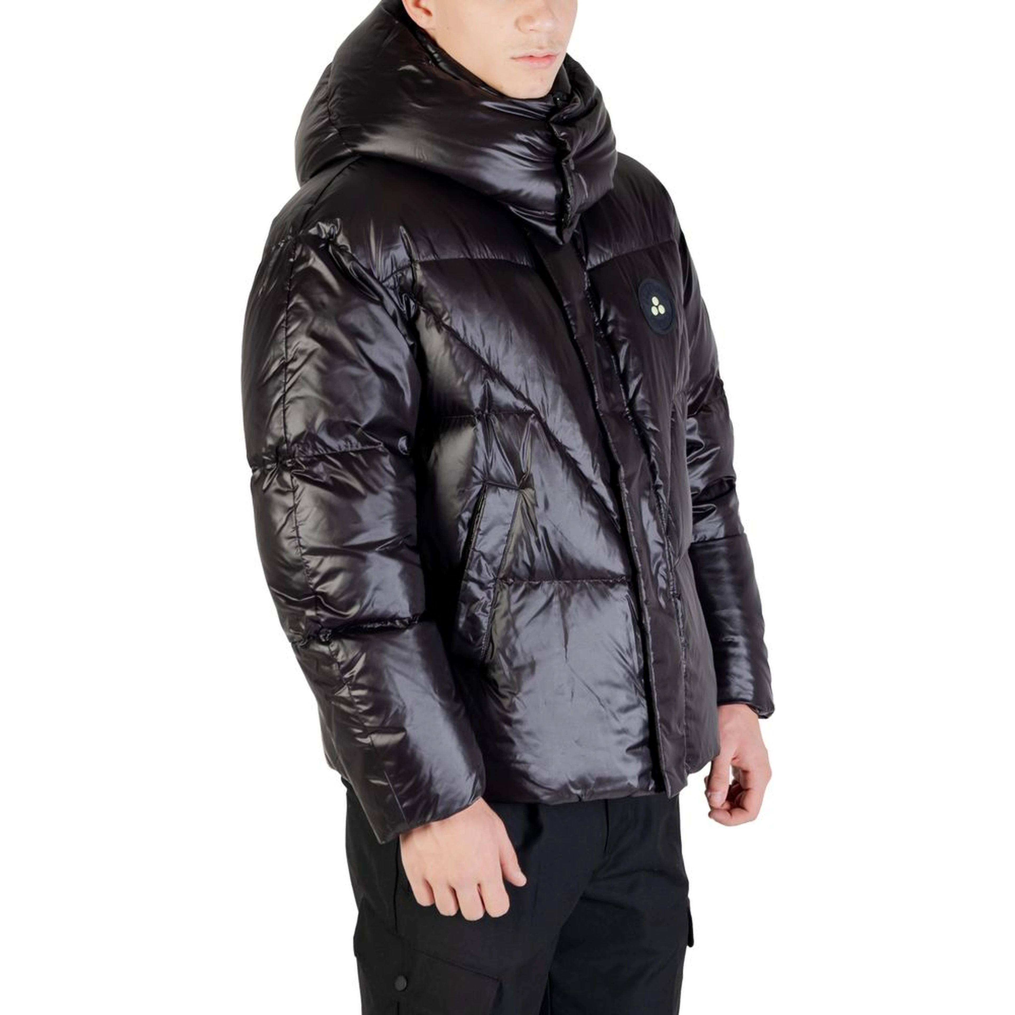 Black Polyamide Jackets And Coat
