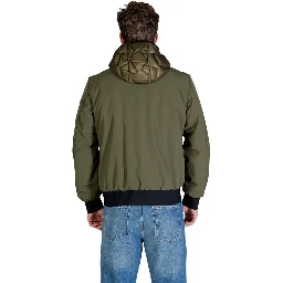 Bicolor Polyamide Coat
