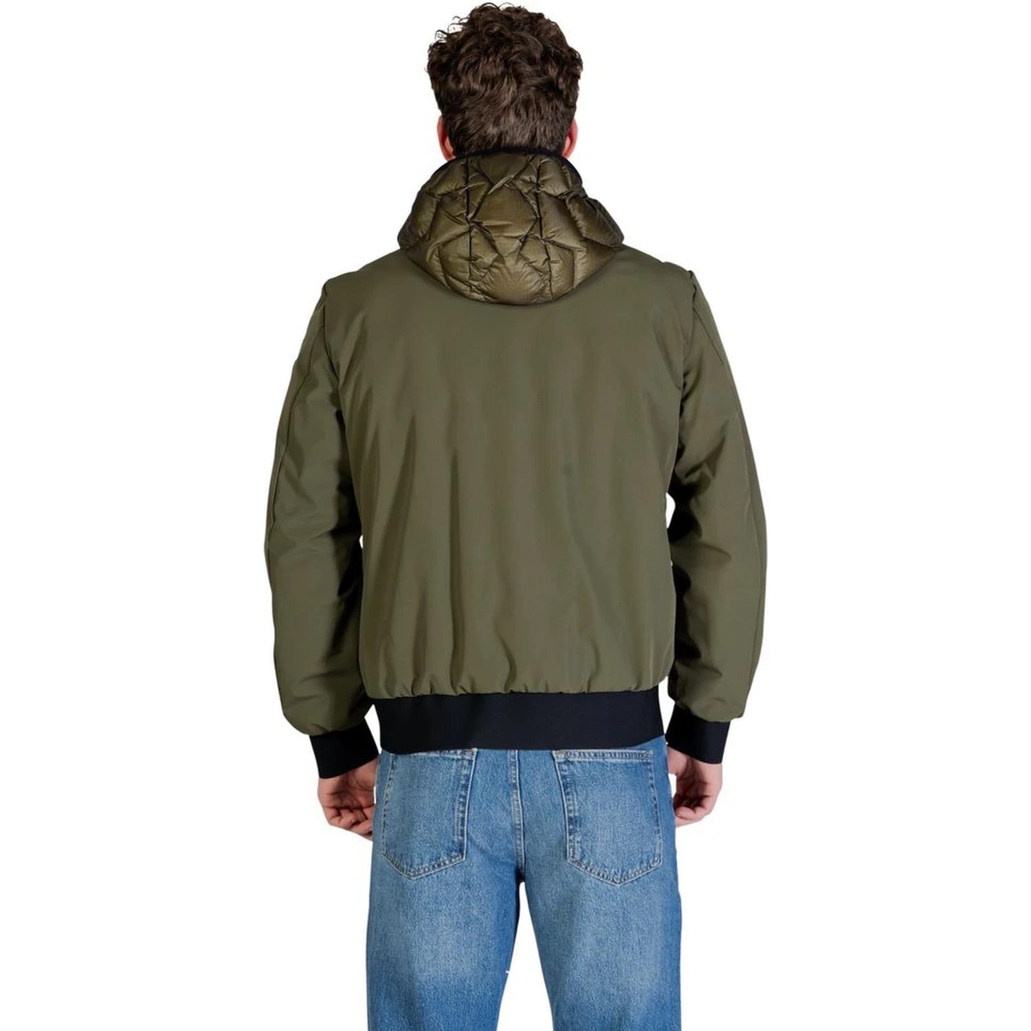 Bicolor Polyamide Coat