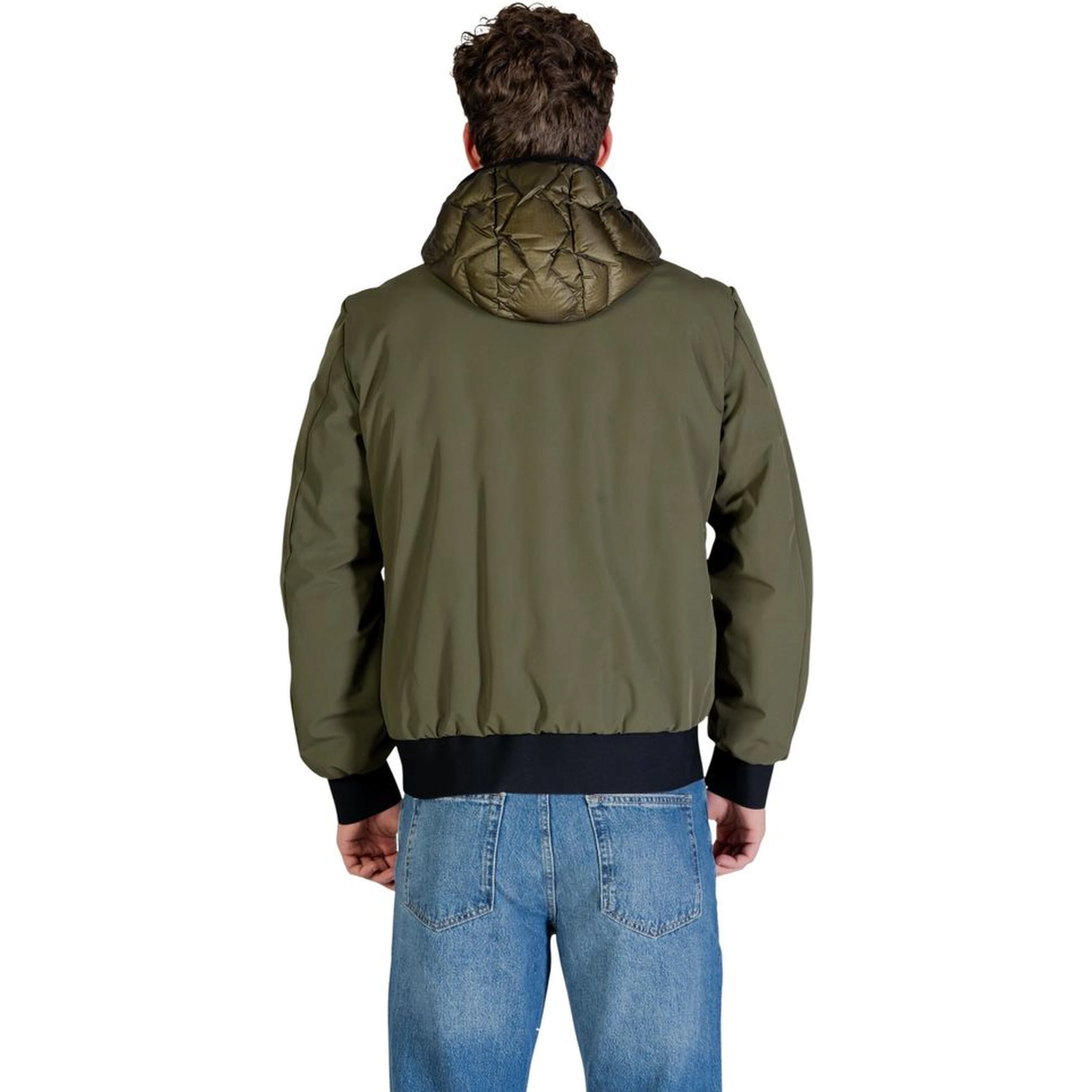 Bicolor Polyamide Coat