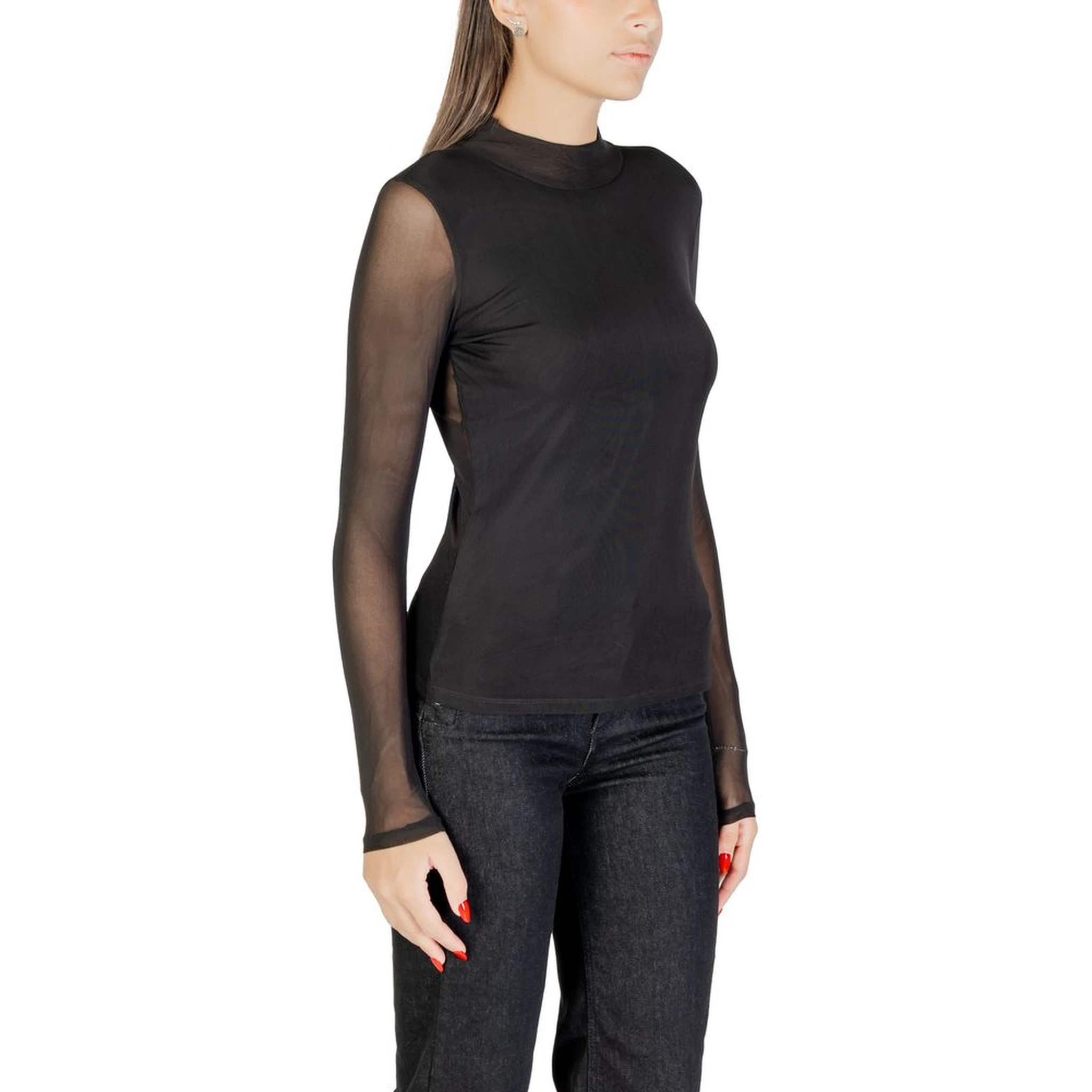 Black Recycled Polyester Shirt