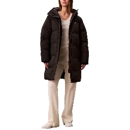 Black Polyamide Coat