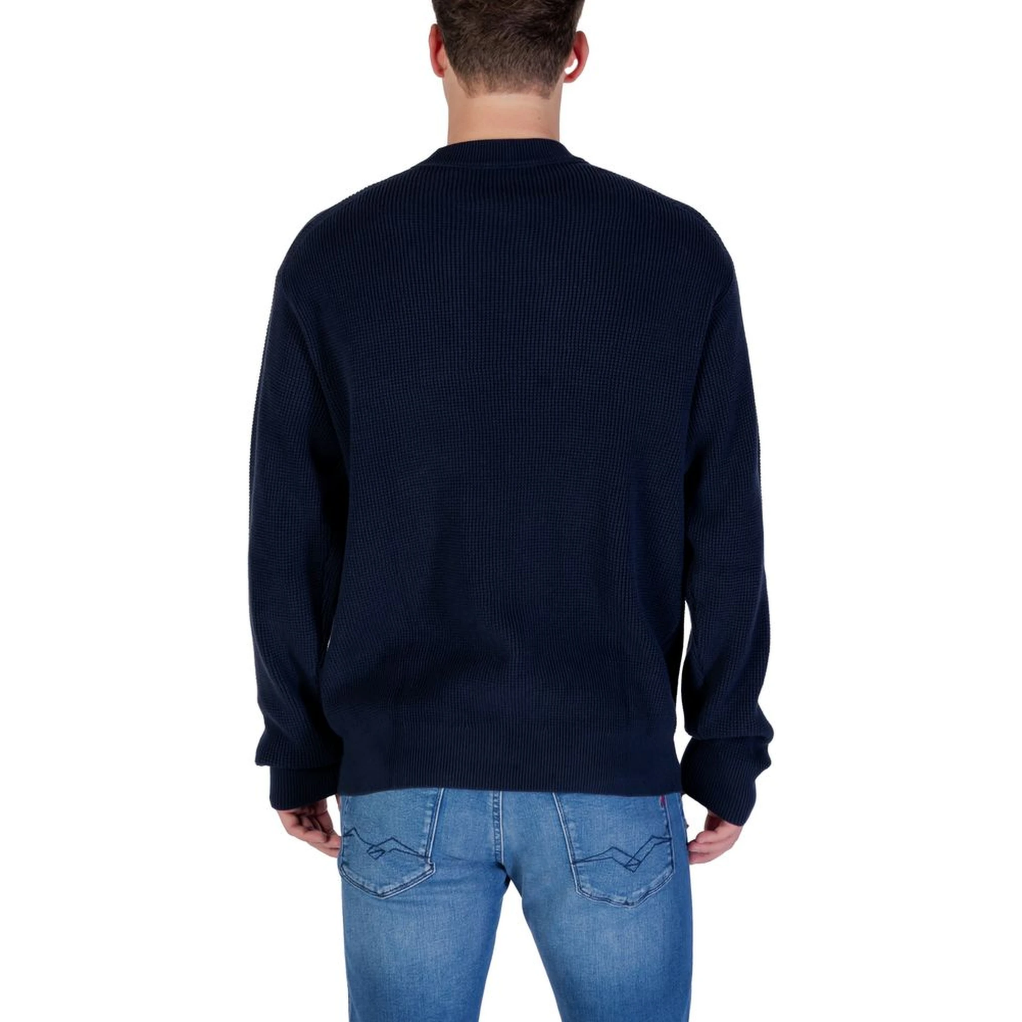 Blue Cotton Sweatshirt