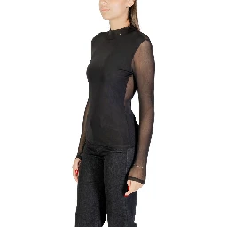 Black Recycled Polyester Shirt