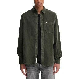Bicolor Denim Shirt