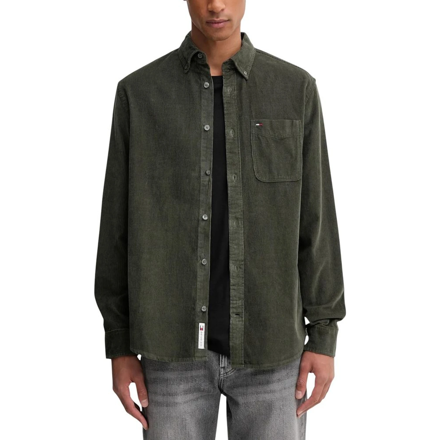 Bicolor Denim Shirt
