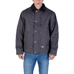 Gray Recycled Cotton Denim Jacket